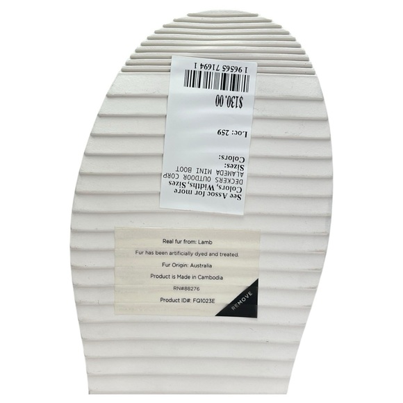 UGG Alameda Black Leather Womens Mini Boots Size 6M - Picture 9 of 11